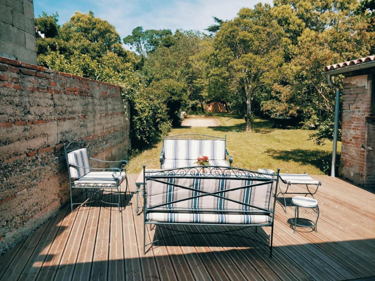 Maison Jardin Petanque, Meett, Airbus, Aeroport, Golf Beauzelle Exteriör bild
